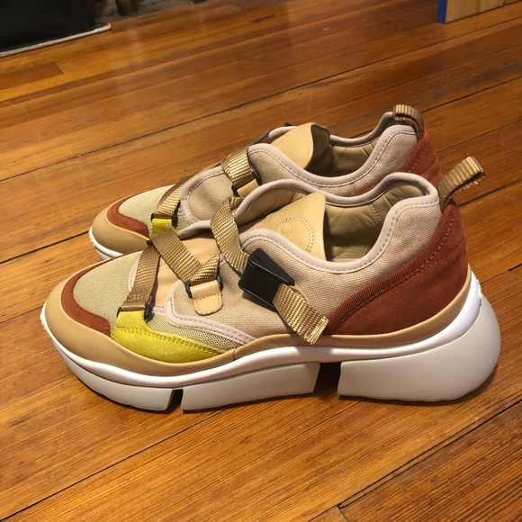 Chloe sneakers Sonnie athletic shoes platform - Picture 5 of 6